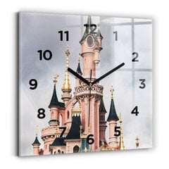 Seinakell Disneylandi Loss Pariisis, 30x30 cm hind ja info | Kellad | kaup24.ee