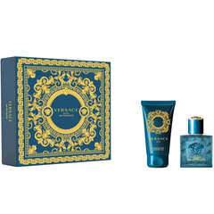 Kosmeetikakomplekt Versace Eros meestele: tualettvesi EDT, 30 ml + dušigeel, 50 ml hind ja info | Dušigeelid, õlid | kaup24.ee