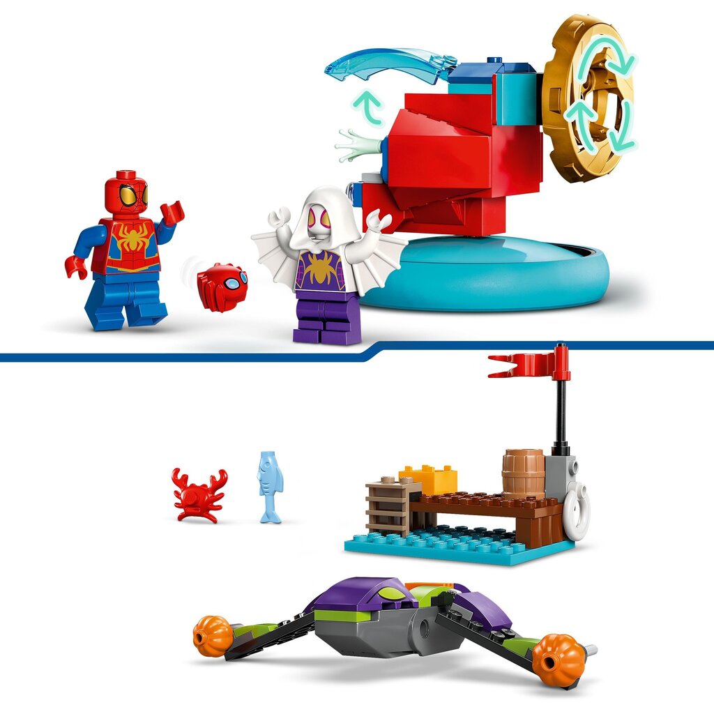 10793 Lego® Marvel Ämblikmees vs roheline goblin Superkangelase mänguasi цена и информация | Klotsid ja konstruktorid | kaup24.ee