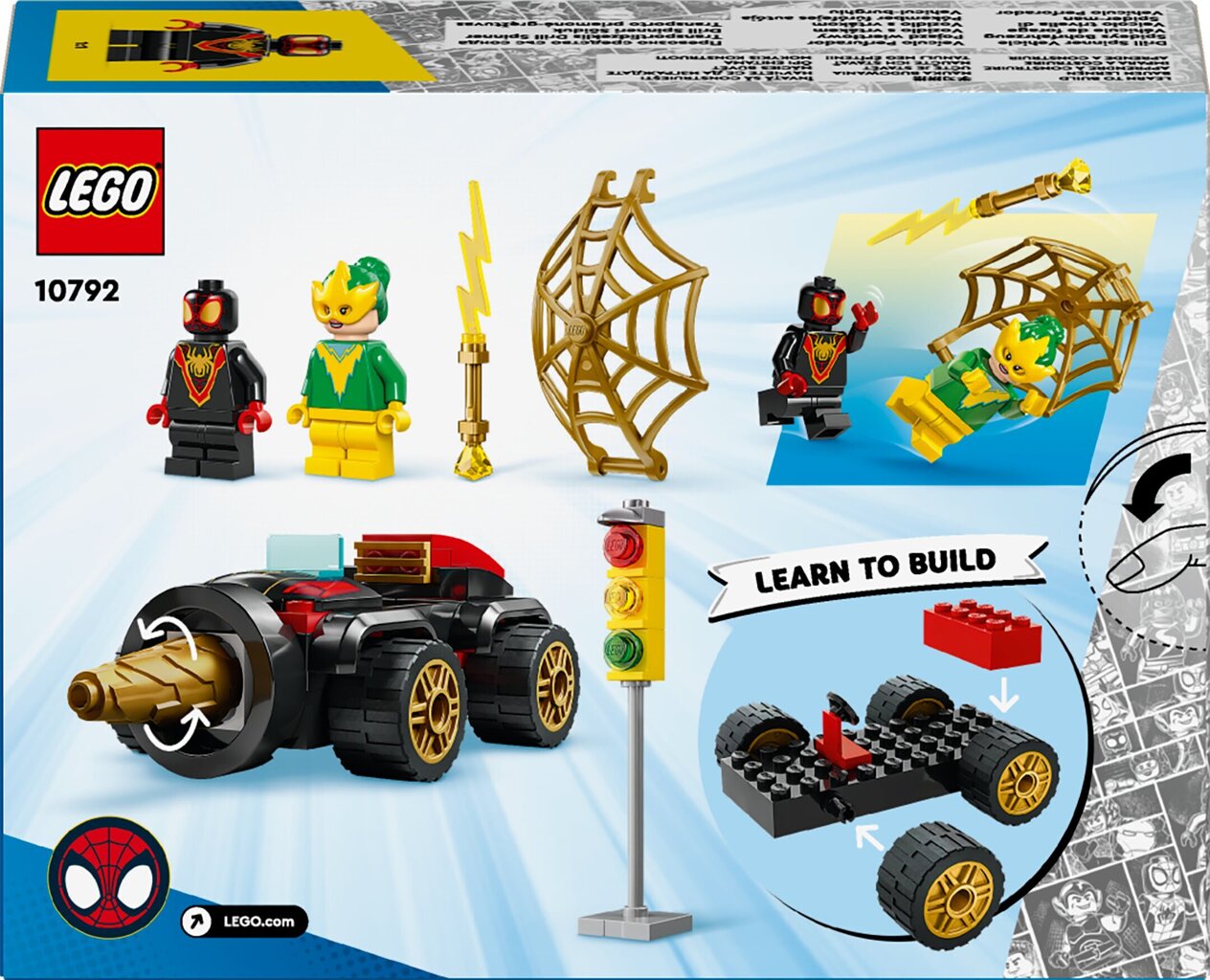 10792 Lego® Marvel Sõiduki-puuri Superkangelase tegevus hind ja info | Klotsid ja konstruktorid | kaup24.ee