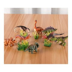 Dinosauruse kujukeste komplekt Woopie, 18 tk цена и информация | Развивающий мелкую моторику - кинетический песок KeyCraft NV215 (80 г) детям от 3+ лет, бежевый | kaup24.ee