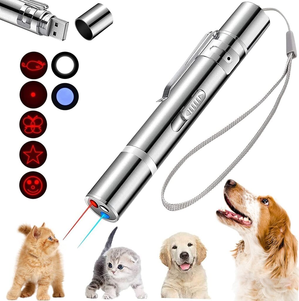 Interaktiivne LED-lasermäng Carbonpro lemmikloomadele, koertele, kassidele hind ja info | Mänguasjad kassidele | kaup24.ee