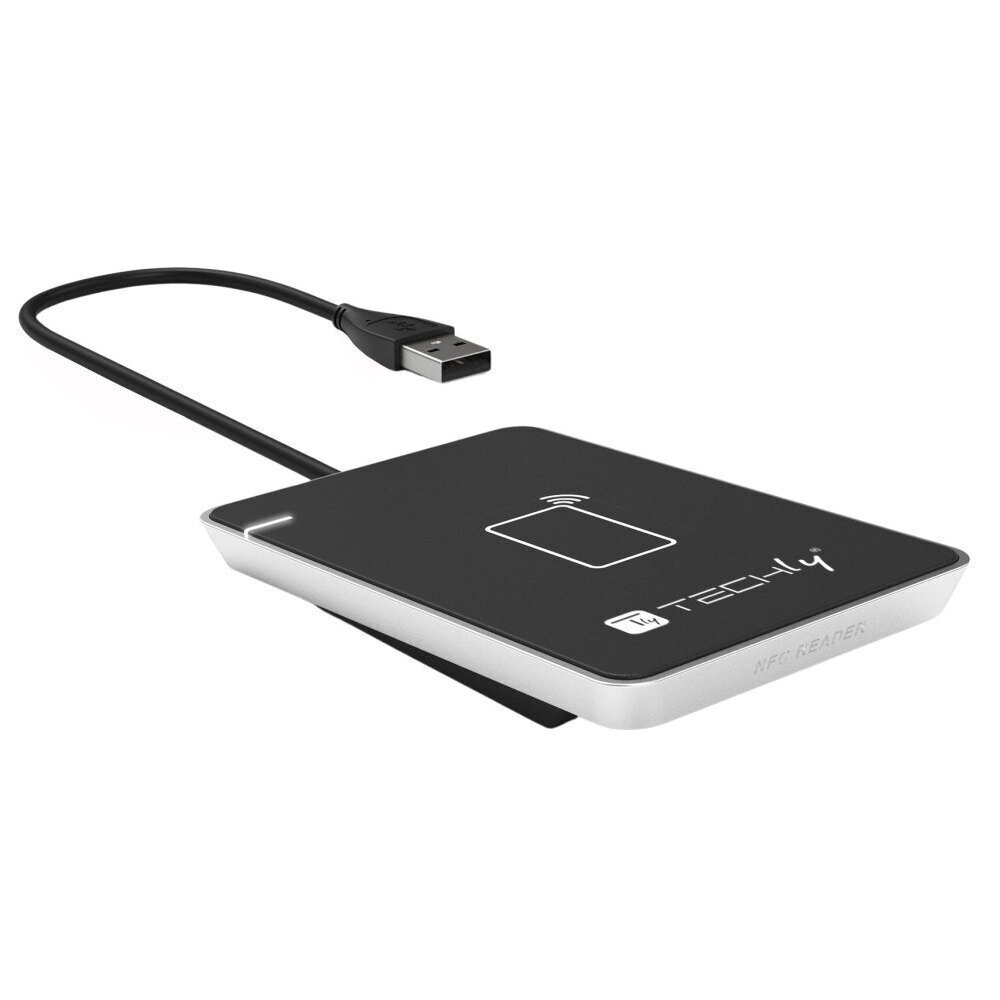 Techly NFC RFID 13,56 MHz, USB 2.0 hind ja info | USB jagajad, adapterid | kaup24.ee