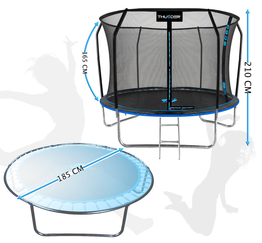 Batuut Inside Elite 6FT sinine hind ja info | Batuudid ja batuudi varuosad | kaup24.ee