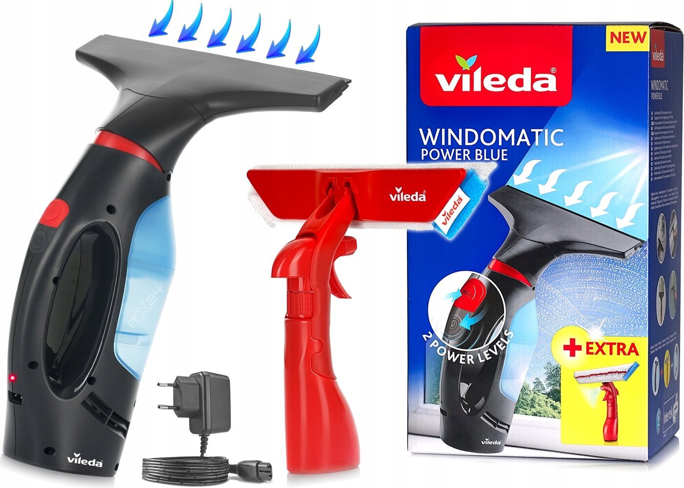 Vileda Windomatic Power 27 cm цена и информация | Aknapesurobotid, aknapesurid | kaup24.ee