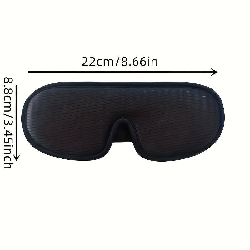 3D unisex magamismask, must hind ja info | Öösärgid, pidžaamad | kaup24.ee