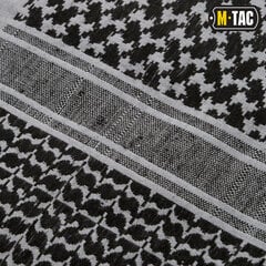 Sõjaväe sall Shemagh Keffiyeh 110x110cm, hall/must цена и информация | Мужские шарфы, шапки, перчатки | kaup24.ee