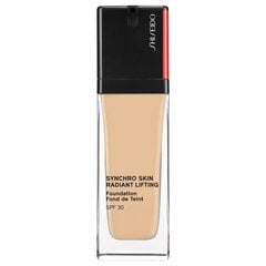База под макияж Shiseido Synchro Skin Radiant Lifting Foundation SPF 30, 30 мл цена и информация | Пудры, базы под макияж | kaup24.ee