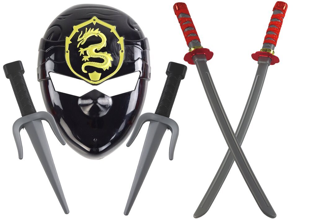 Ninja mõõgakomplekt koos maskiga hind ja info | Poiste mänguasjad | kaup24.ee