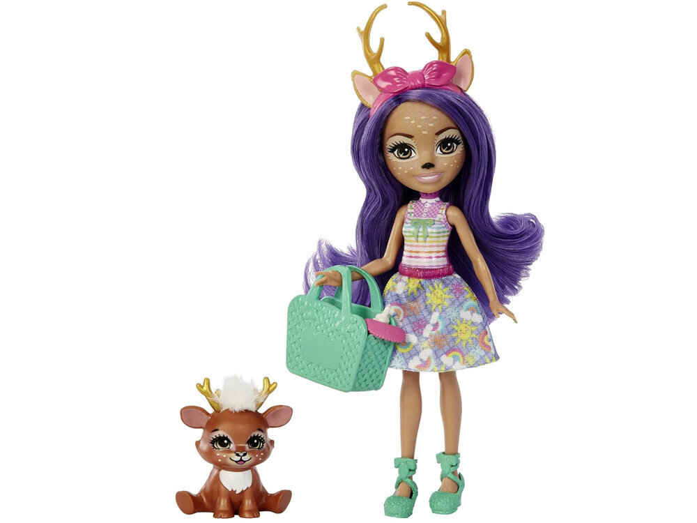 Enchantimals Danessa Deer Sprint nukk koos loomadega hind ja info | Tüdrukute mänguasjad | kaup24.ee