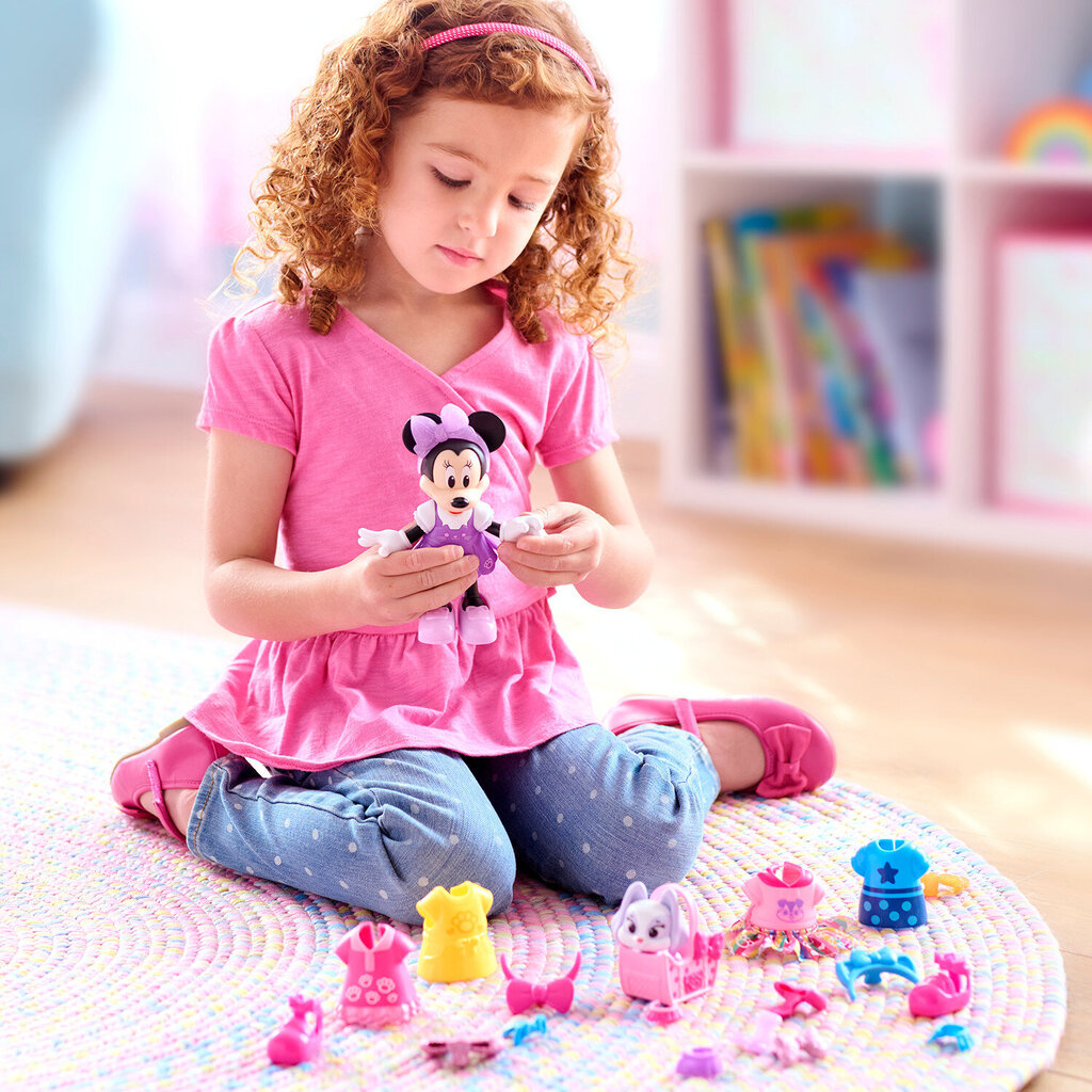 Stiilne komplekt koos kutsikaga Minnie Mouse hind ja info | Tüdrukute mänguasjad | kaup24.ee