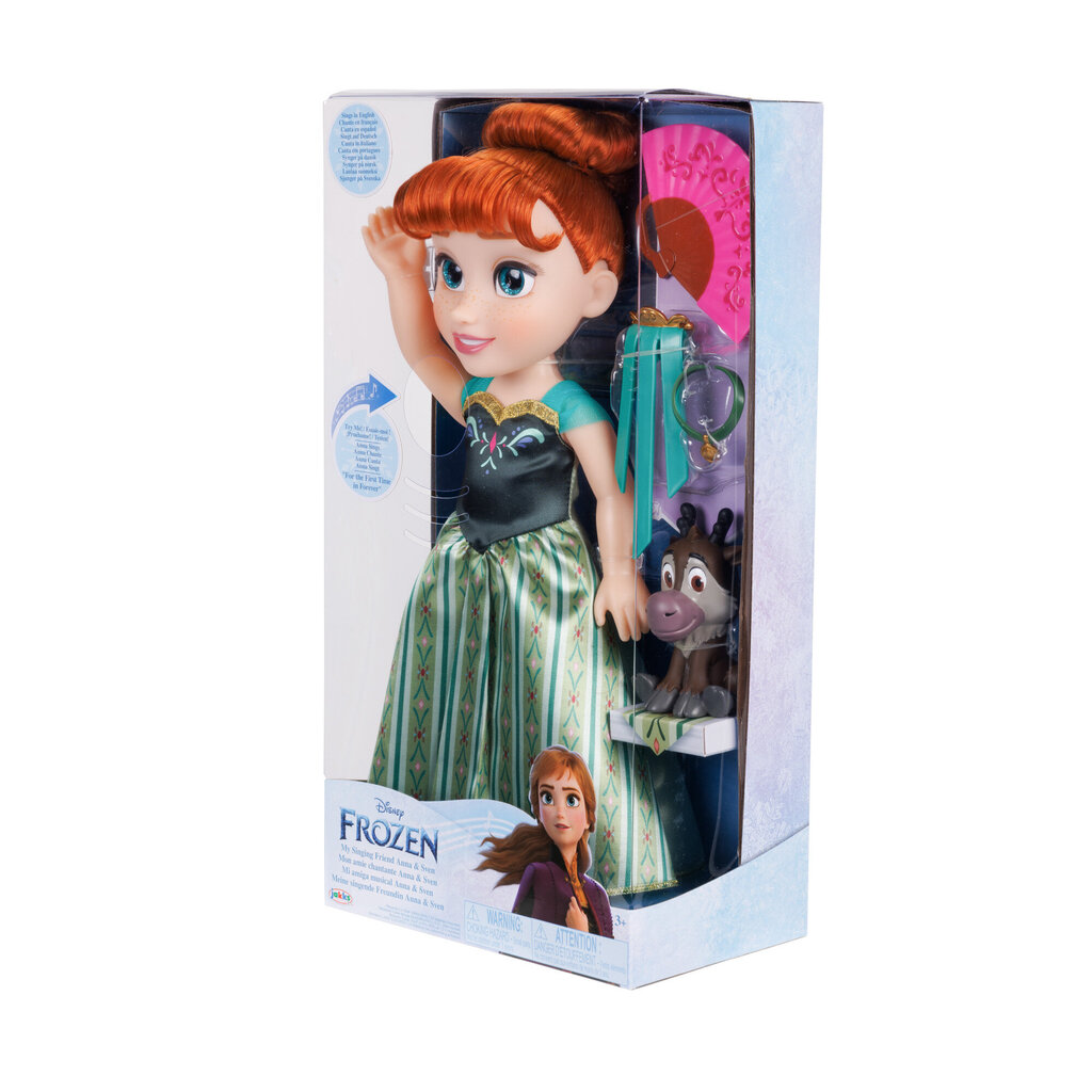 Interaktiivne Nukk Ana Jakks Pacific Disney Princess Frozen hind ja info | Tüdrukute mänguasjad | kaup24.ee