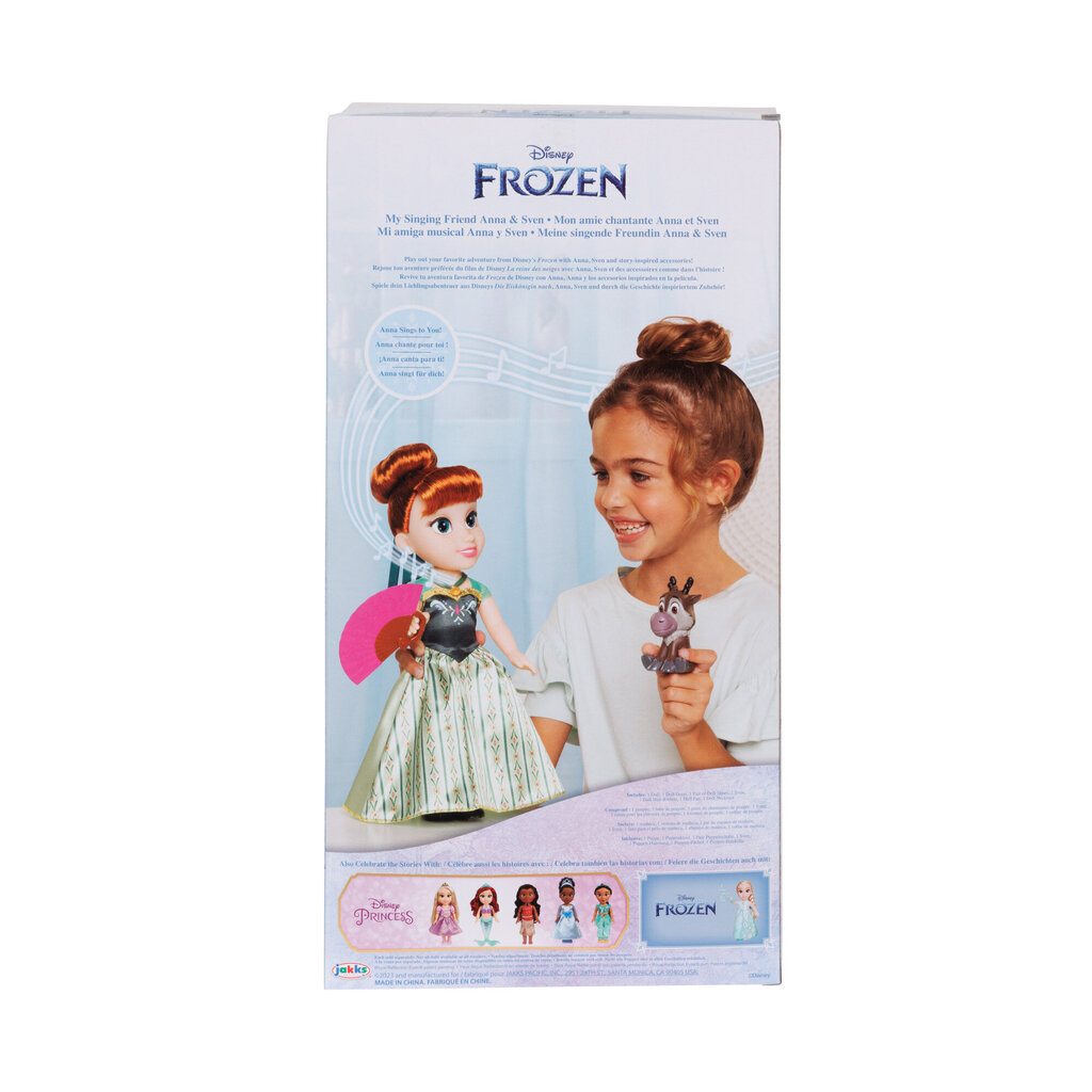 Interaktiivne Nukk Ana Jakks Pacific Disney Princess Frozen hind ja info | Tüdrukute mänguasjad | kaup24.ee