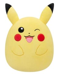 SQUISHMALLOWS POKEMON мягкая игрушка Winking Pikachu, 35 cм цена и информация | Атрибутика для игроков | kaup24.ee