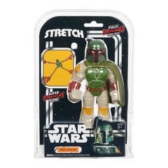 Резиновый супергерой Stretch Star Wars Boba Fett 15.5 см цена и информация | Игрушки для мальчиков | kaup24.ee