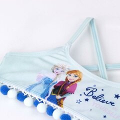 Ujumisriided tüdrukutele Frozen, sinine цена и информация | Купальники для девочек | kaup24.ee
