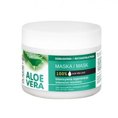 Маска для волос с кератином и керамидами Elfa Pharm Aloe Vera, 300 мл цена и информация | Маски, масла, сыворотки | kaup24.ee