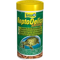 Toit kilpkonnadele Tetra Reptodelica Shrimps, 1 l цена и информация | Корм для экзотических животных | kaup24.ee