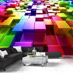 Fototapeet - Colored Cubes цена и информация | Фотообои | kaup24.ee