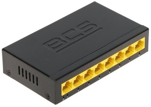 КОММУТАТОР   BCS-B-S08G 8-ПОРТОВЫЙ BCS BASIC цена и информация | Коммутаторы (Switch) | kaup24.ee