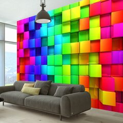 Fototapeet - Colourful Cubes hind ja info | Fototapeedid | kaup24.ee