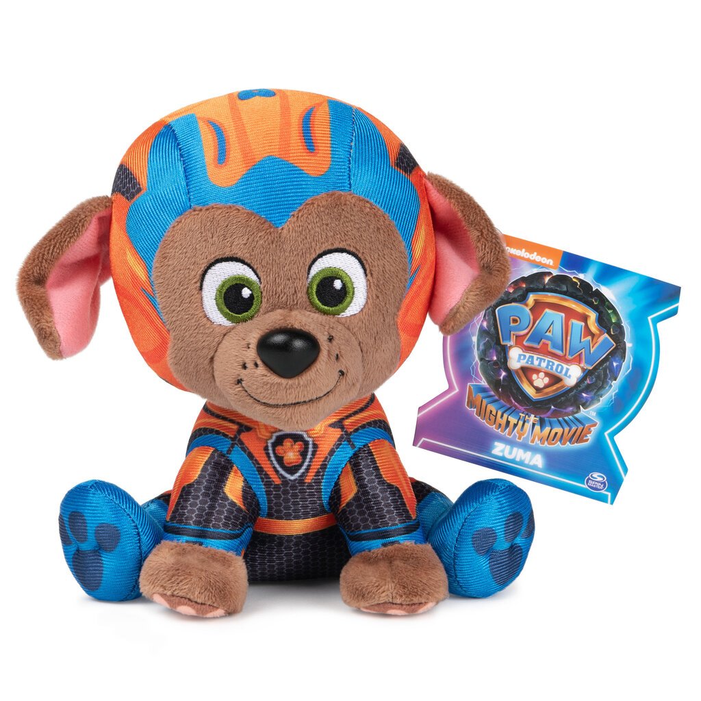 Pehme mänguasi Käpapatrull (Paw Patrol) Movie Zuma, 15 cm hind ja info | Pehmed mänguasjad | kaup24.ee