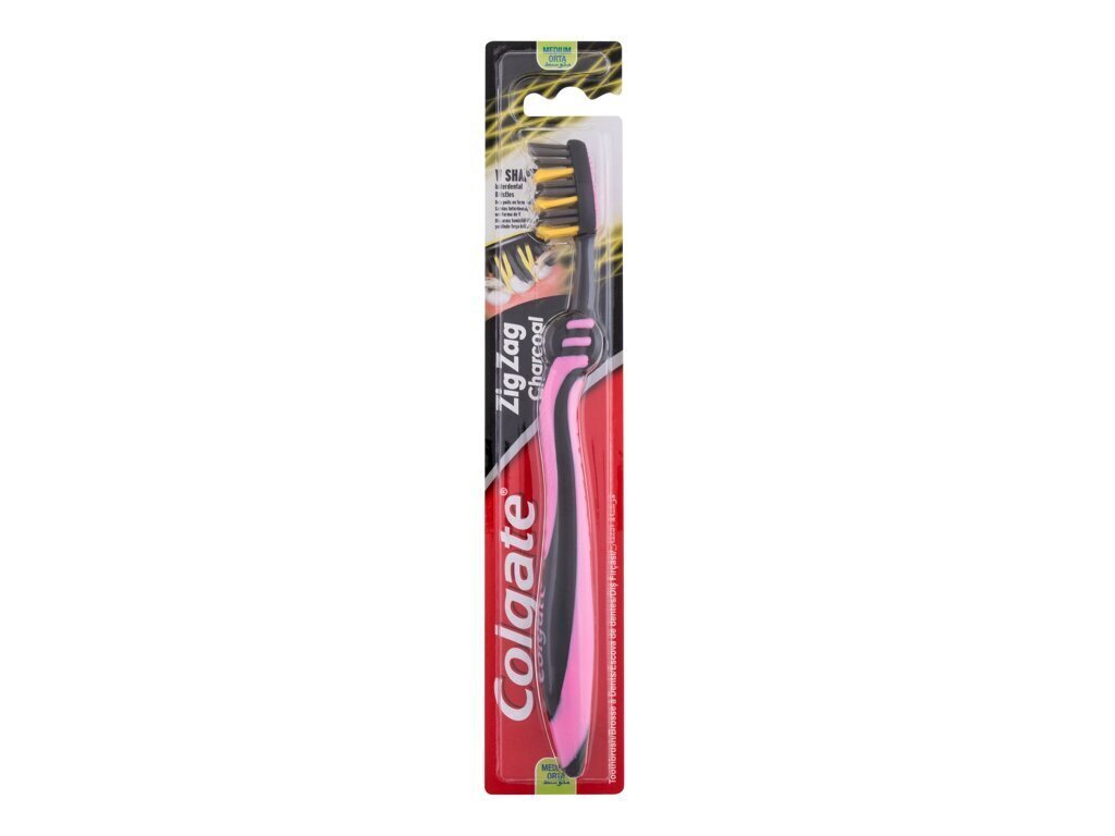 Colgate ZigZag Charcoal hambahari hind ja info | Suuhügieen | kaup24.ee