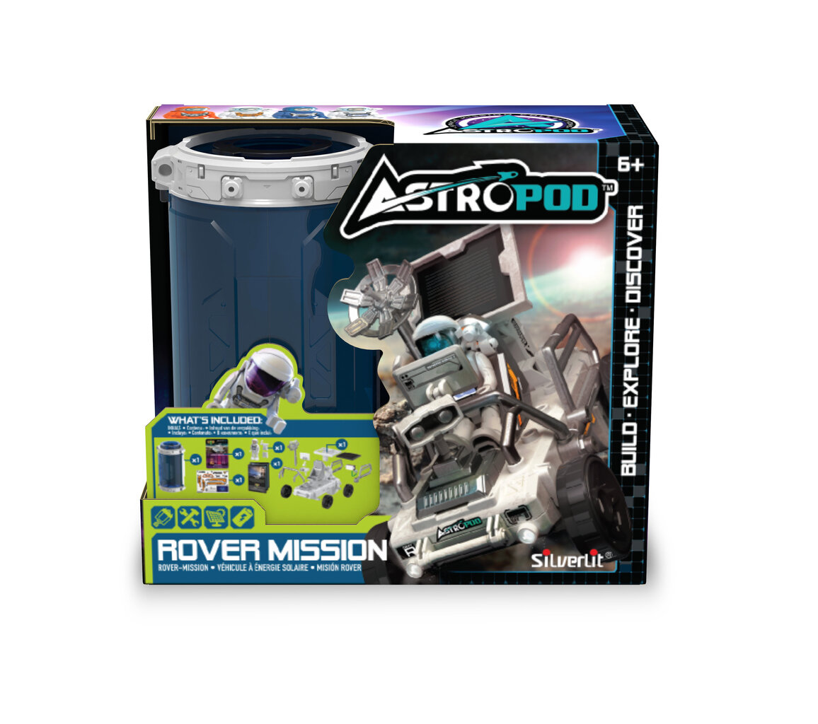 Astronautide komplekt A Silverit Astropod Kosmose missioon hind ja info | Poiste mänguasjad | kaup24.ee