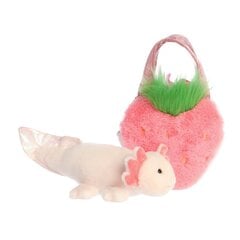 Pehme käekott maasikaga Aurora Fancy Pals, 20 cm hind ja info | Pehmed mänguasjad | kaup24.ee