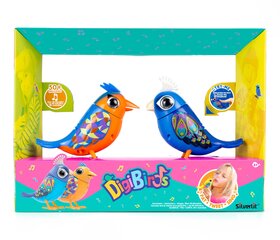 SILVERLIT Интерактивная игрушка птица Digibird 2 шт цена и информация | MUST Металлическая бутылочка с Ярким рисунком (без BPA) (500ml) для мальчиков от 3+ лет Серая с Машинкой | kaup24.ee
