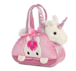 Плюшевая игрушка - единорог в сумке AURORA Fancy Pals, 20 см цена и информация | Мягкие игрушки | kaup24.ee