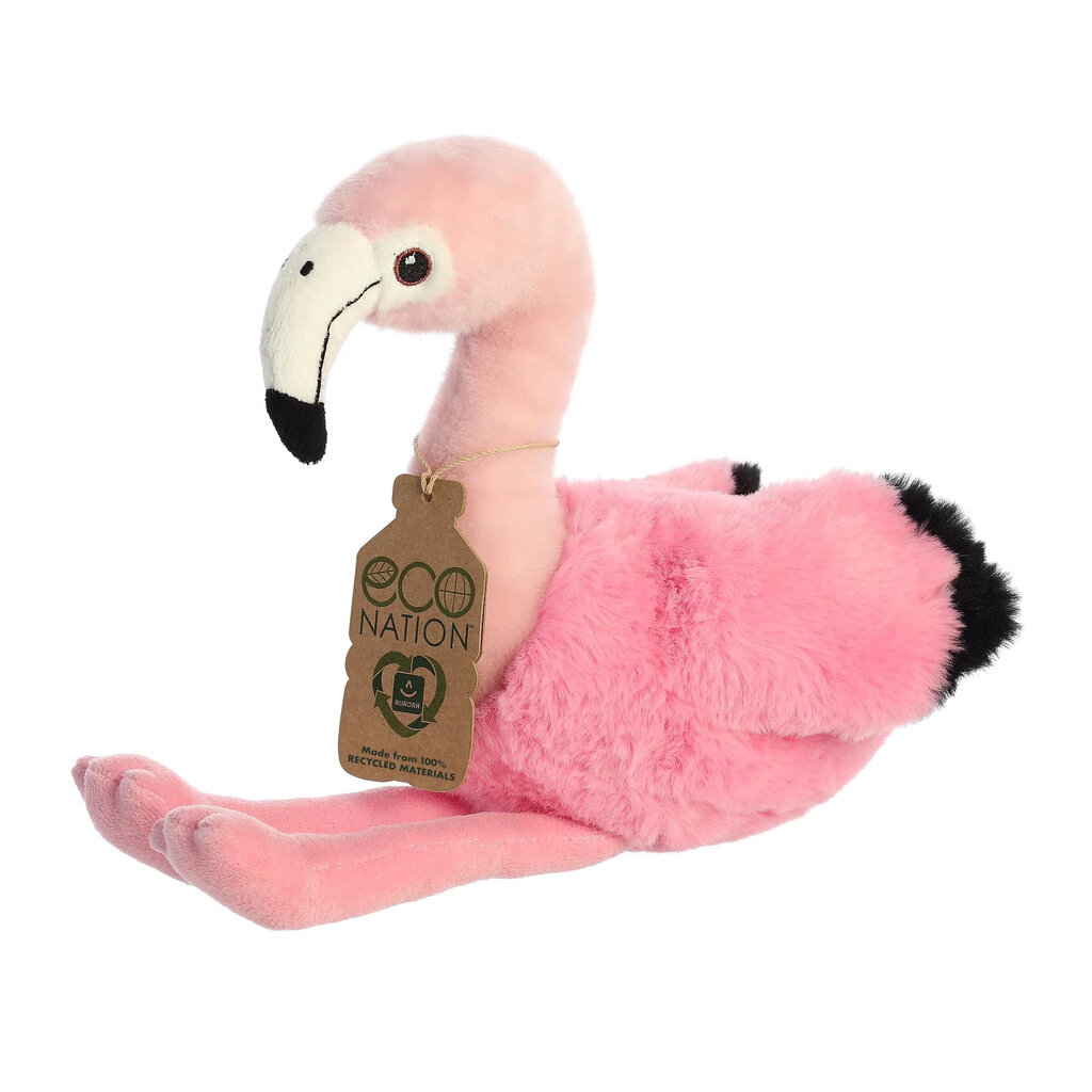 Pehme mänguasi Aurora Eco Nation Flamingo, 24 cm цена и информация | Pehmed mänguasjad | kaup24.ee