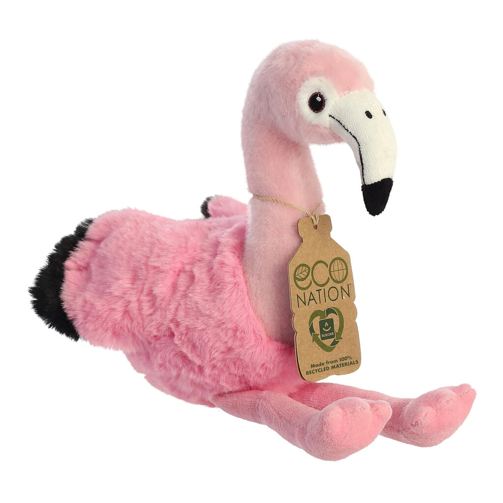 Pehme mänguasi Aurora Eco Nation Flamingo, 24 cm hind ja info | Pehmed mänguasjad | kaup24.ee