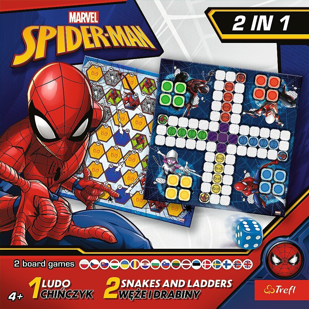 Lauamäng Spider Man Trefl 2in1 hind ja info | Lauamängud ja mõistatused | kaup24.ee
