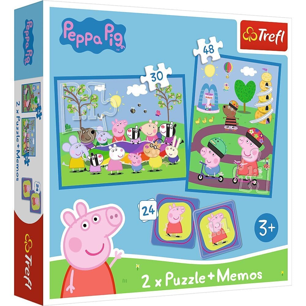 Mälumäng Trefl Peppa Pig (Põrsas Peppa) цена и информация | Lauamängud ja mõistatused | kaup24.ee