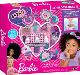 Meigikomplekt tüdrukutele Barbie Sparkling Sweet Heart Lip Gloss Lockets, 1 tk hind ja info | Barbie Kosmeetika, parfüümid | kaup24.ee