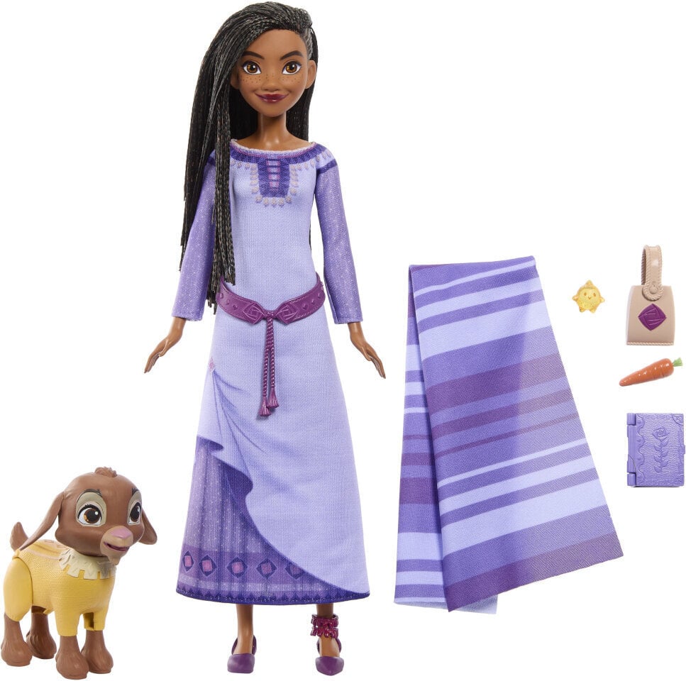Nukk Disney Princess Wish Asha ja tema sõbrad komplekt цена и информация | Tüdrukute mänguasjad | kaup24.ee