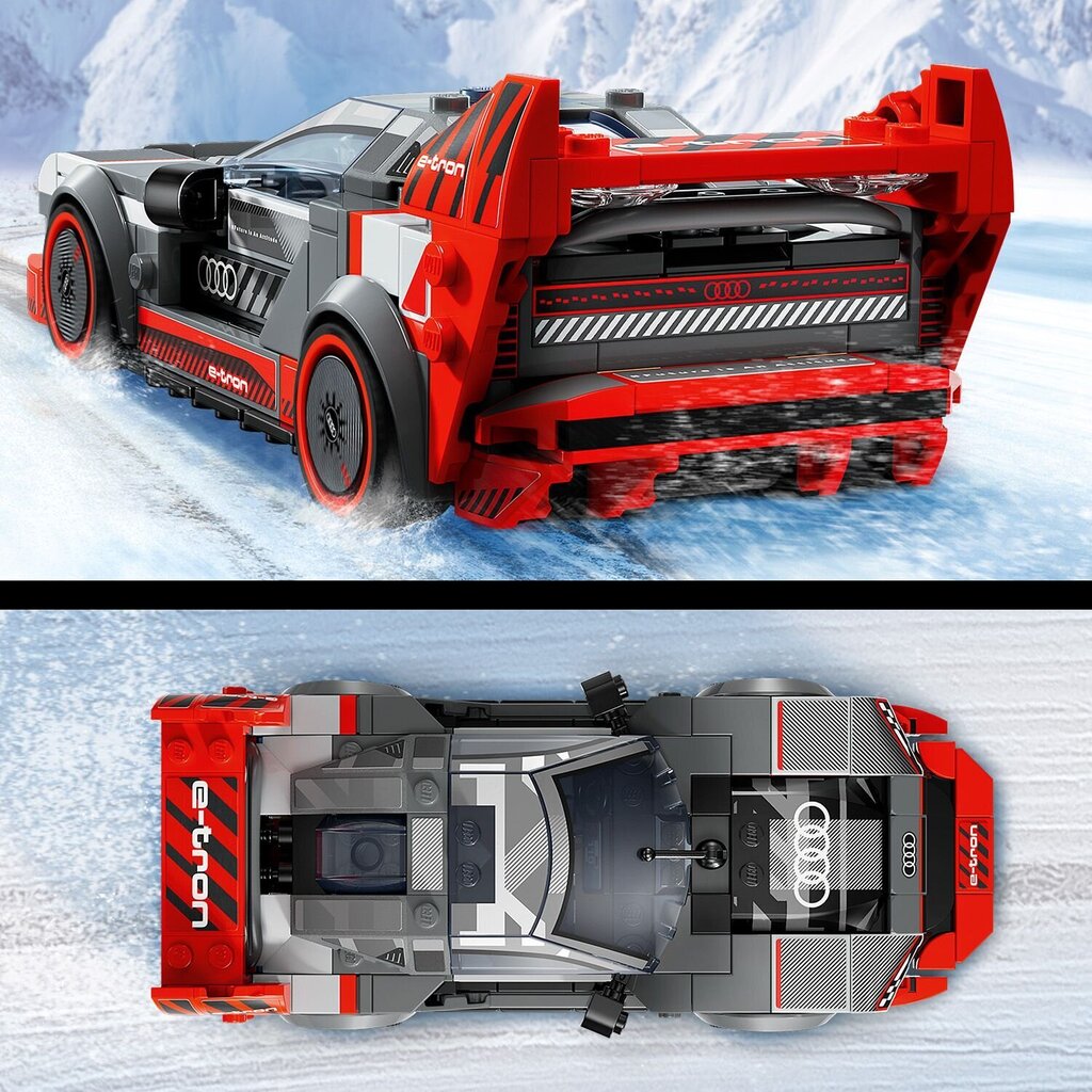 76921 Lego® Speed Champions Võidusõiduauto Audi S1 ​​e-tron quattro цена и информация | Klotsid ja konstruktorid | kaup24.ee