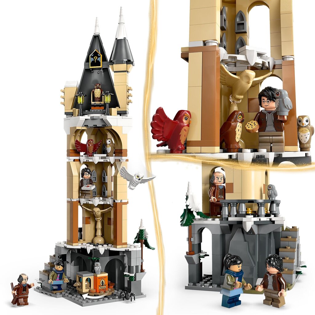 76430 Lego® Harry Potter Sigatüüka lossi öökullitorn цена и информация | Klotsid ja konstruktorid | kaup24.ee