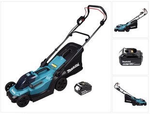 Аккумуляторная газонокосилка Makita DLM 330 G1 18 В, с аккумулятором 6,0 Ач, без блока для зарядки цена и информация | Газонокосилки | kaup24.ee