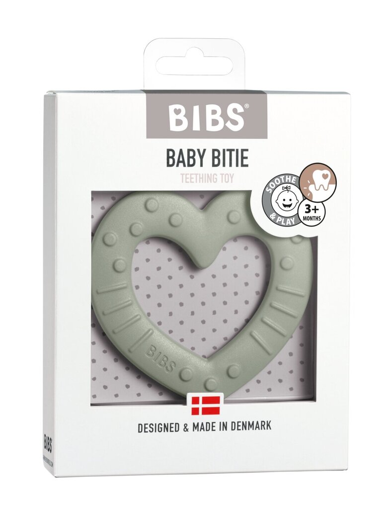 Närimismänguasi Bibs Bitie Heart Sage цена и информация | Närimislelud | kaup24.ee