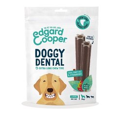 Edgard Cooper Dental maasika ja piparmündiga, 240 g цена и информация | Лакомства для собак | kaup24.ee