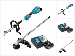 Akutrimmer-multitrimmer Makita DUX 18 RFX1 18 V + 1x aku 3,0 Ah + laadija hind ja info | Murutrimmerid | kaup24.ee