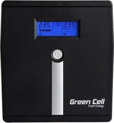 Green Cell UPS 1000VA 700W Power Proof цена и информация | Источники бесперебойного питания (UPS) | kaup24.ee