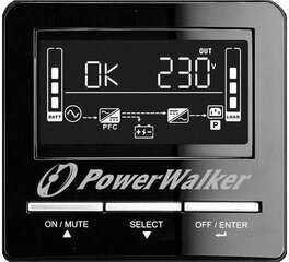 PowerWalker VI 1500 CW hind ja info | Puhvertoiteallikad (UPS) | kaup24.ee