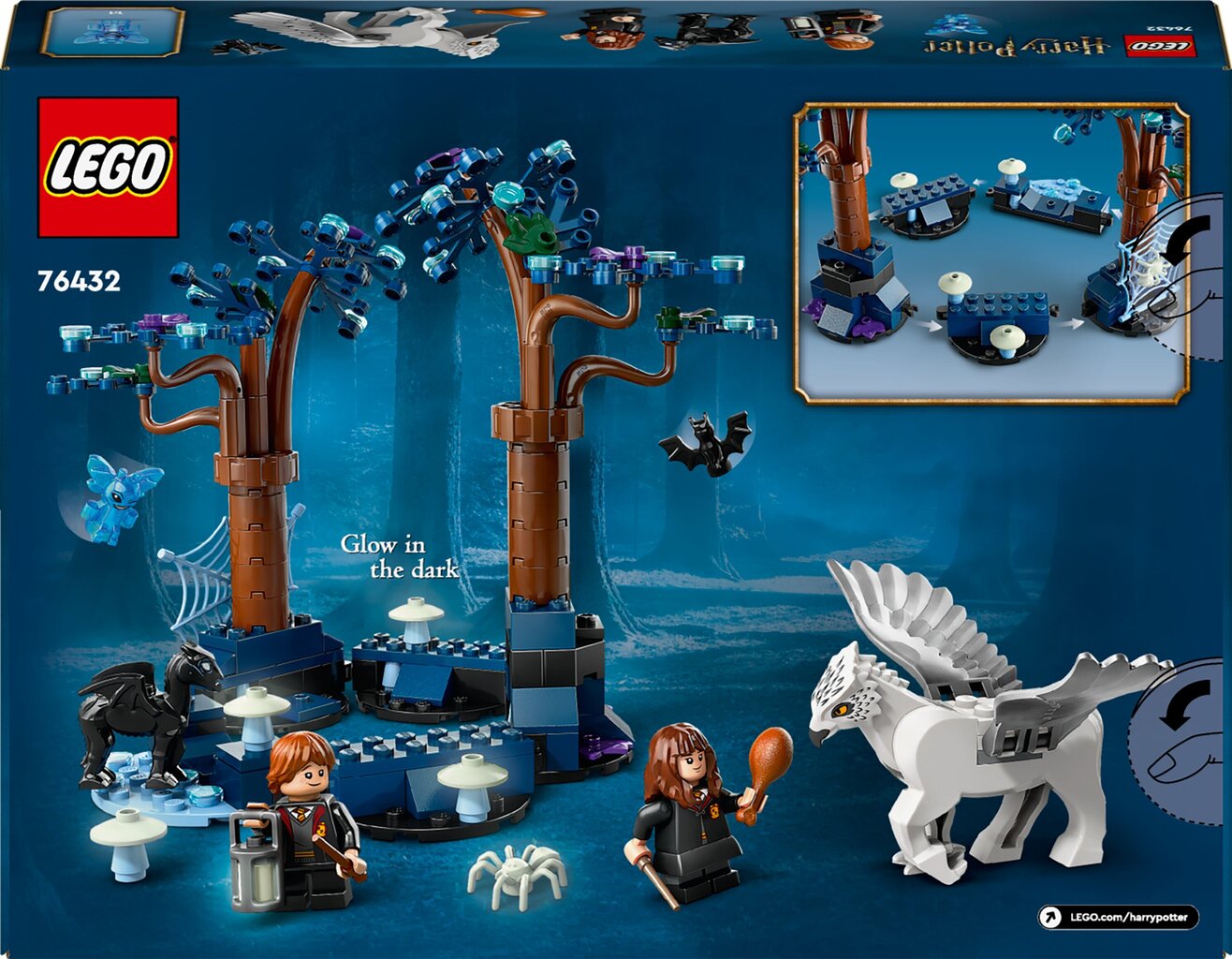 76432 Lego® Harry Potter Keelatud mets: maagilised olendid hind ja info | Klotsid ja konstruktorid | kaup24.ee