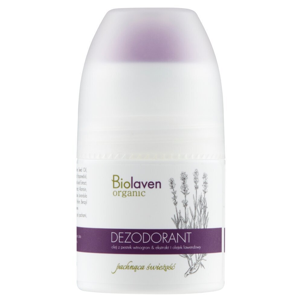 Rulldeodorant Biolaven, 50 ml цена и информация | Deodorandid | kaup24.ee