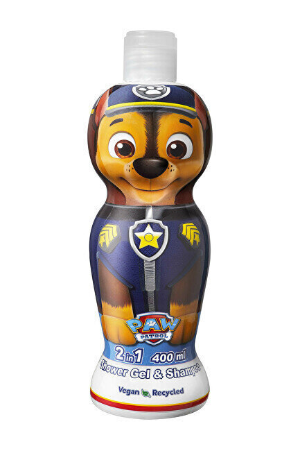 Chase Paw Patrol 1D dušigeel ja šampoon, 400 ml hind ja info | Dušigeelid, õlid | kaup24.ee