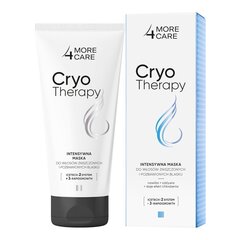 MORE4CARE Cryotherapy Krüoteraapia intensiivne juuksemask 200 ml цена и информация | Маски, масла, сыворотки | kaup24.ee