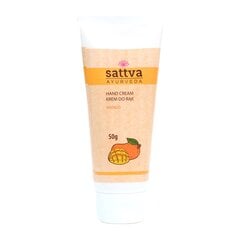 Kätekreem Mango, Sattva Ayurveda, 50g hind ja info | Kehakreemid, kehaspreid | kaup24.ee